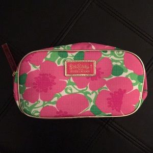 Lily Pulitzer for Estée Lauder cosmetic bag